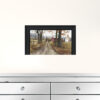 The Road Home 2 Black Framed Print Wall Art