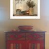 Grateful Hearts 1 White Framed Print Wall Art