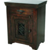 30" Dark Brown One Drawer Nightstand