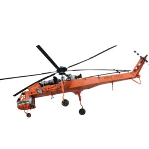 Aerial Crane Lifting Helicopter LED Sculpture