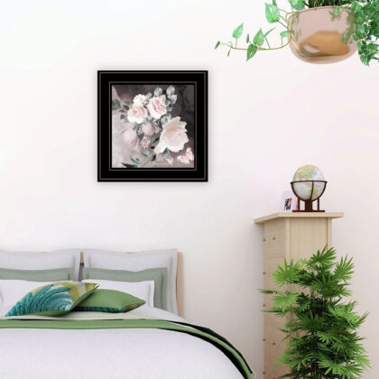 Noir Roses IV 5 Black Framed Print Wall Art