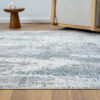 9' x 12' Gray and Ivory Abstract Area Rug