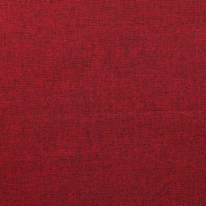 Set Of Two 20" X 12" Red Polyester Zippered Pillow