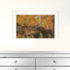 Peaceful Retreat 2 White Framed Print Wall Art