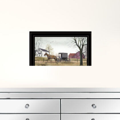 Goin To Market 3 Black Framed Print Wall Art
