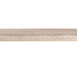 84" White Solid Wood Dining Table