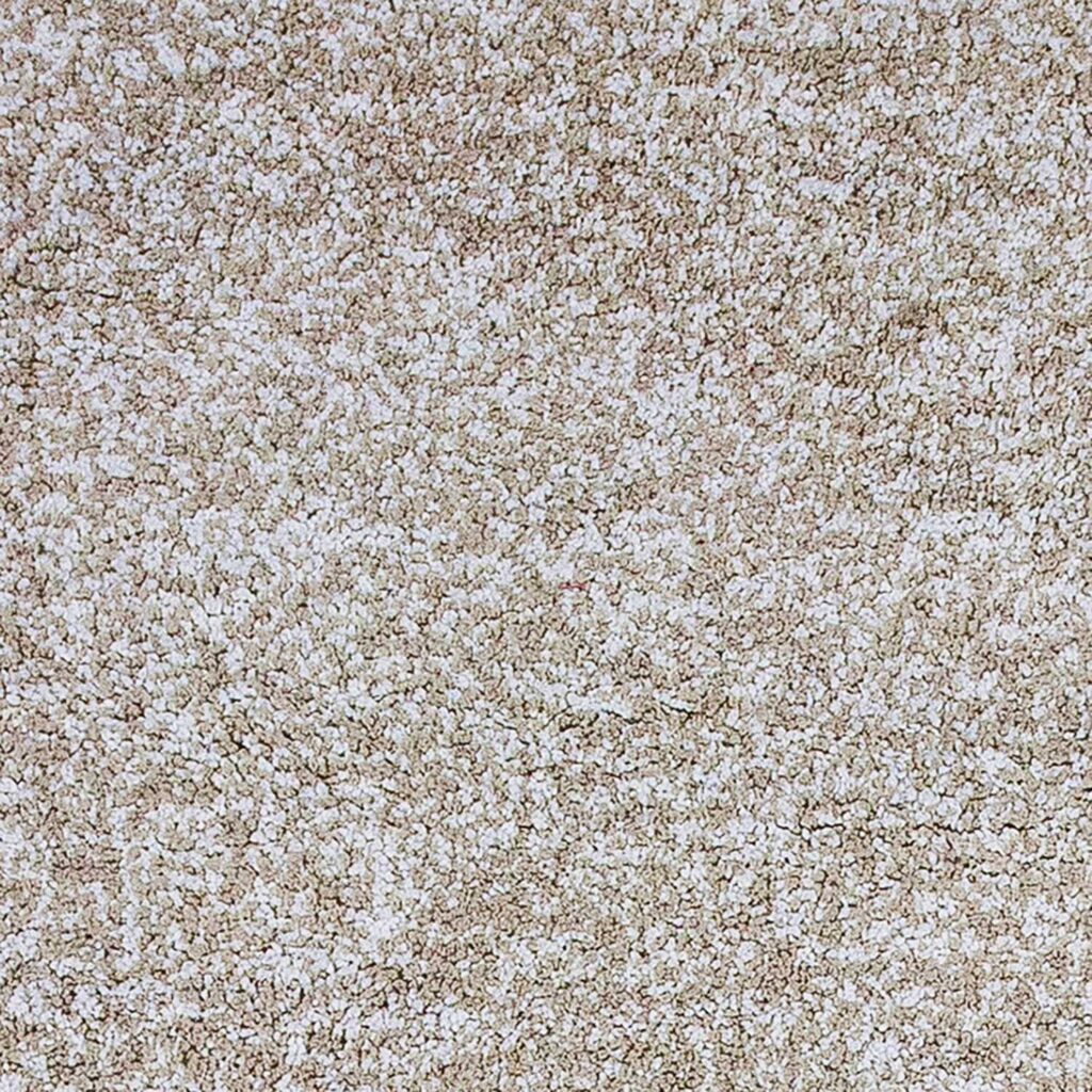 2' X 4' Polyester Ivory Heather Area Rug