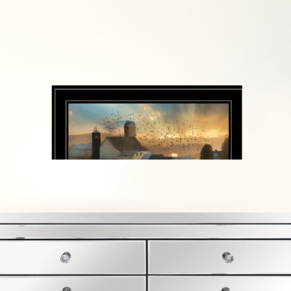 Light Of A New Day 3 Black Framed Print Wall Art