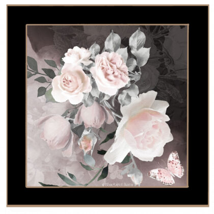 Noir Roses IV 1 Black Framed Print Wall Art