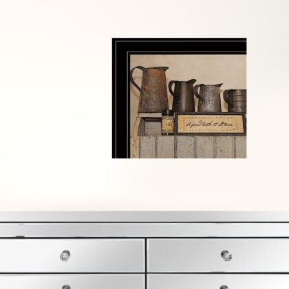 Set Of Two Homemade Is Best 2 Black Framed Print Kitchen Wall Art