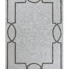 5' X 7' Ivory Indoor Outdoor Area Rug