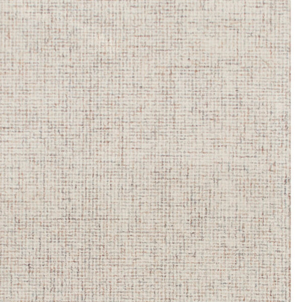 5' x 7' Beige and Brown Wool Abstract Hand Tufted Area Rug