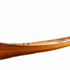 31.5" X 187.5" X 24" Wooden Canoe With Ribs