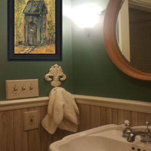 Thinking Room 2 Black Framed Print Wall Art