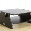 Modern Black Adjustable Three Level Ergonomic Monitor Stand