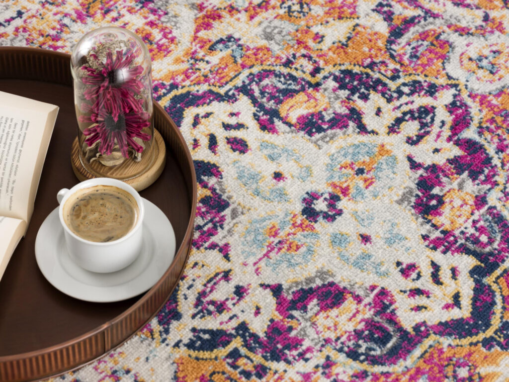 13' Runner Cream Oriental Dhurrie Runner Rug