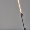 35" Black Metal Novelty Desk Lamp