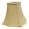 10" Antique White Premium Square Monay Shantung Lampshade
