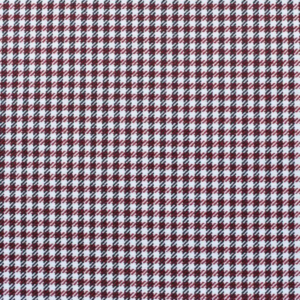Set Of Two 20" X 12" Black And Red Polyester Houndstooth Zippered Pillow