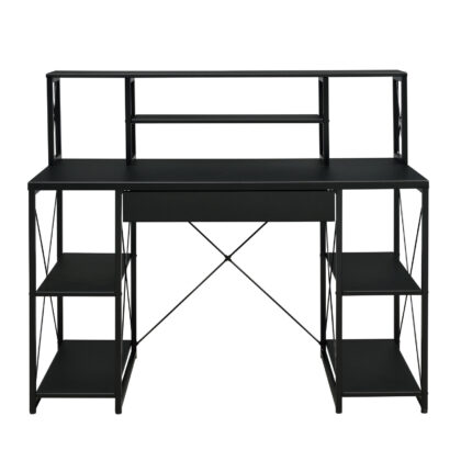 47" Black Computer Desk