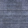 3' X 5' Navy Blue And Gray Striped Washable Indoor Outdoor Area Rug