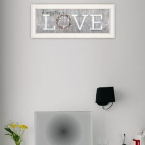 Love Do Everything In Love 2 White Framed Print Wall Art