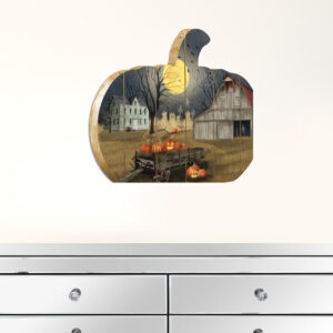 Spooky Harvest Moon 2 Unframed Print Wall Art