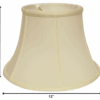 12" Ivory Drum Monay Shantung Lampshade