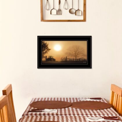 Start Your Engines 3 Black Framed Print Wall Art