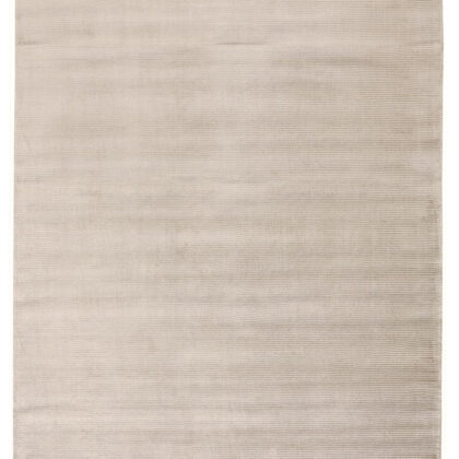 10' X 13' Ivory And Taupe Hand Woven Distressed Area Rug