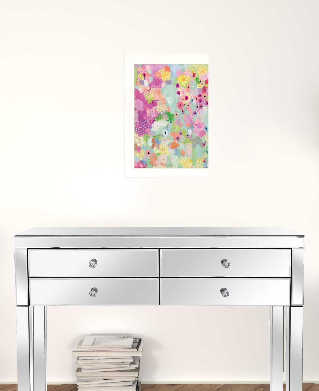 Mind In Repose I White Framed Print Wall Art