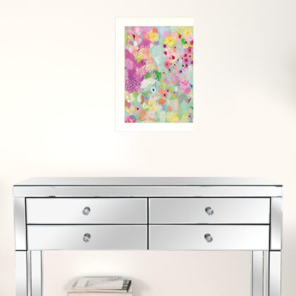 Mind In Repose I White Framed Print Wall Art