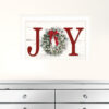Christmas Joy 4 White Framed Print Wall Art