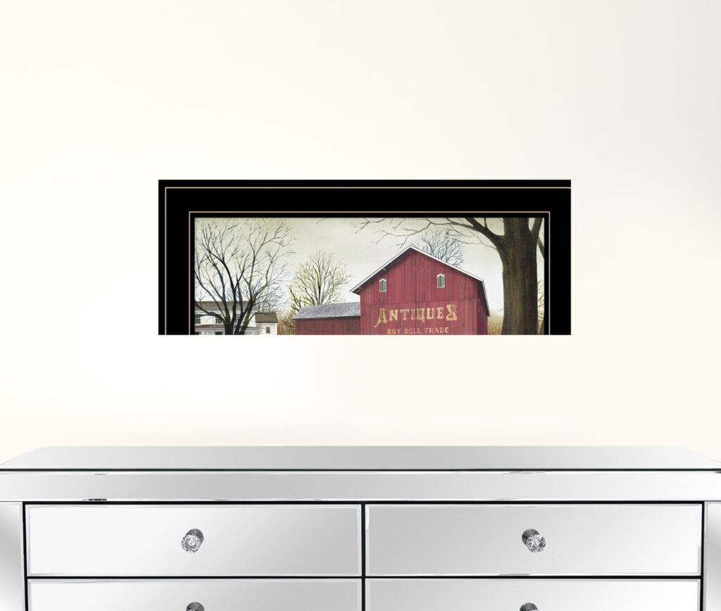 Antique Barn 6 Black Framed Print Wall Art