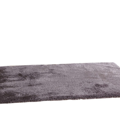 8' x 11' Gray Shag Hand Tufted Area Rug