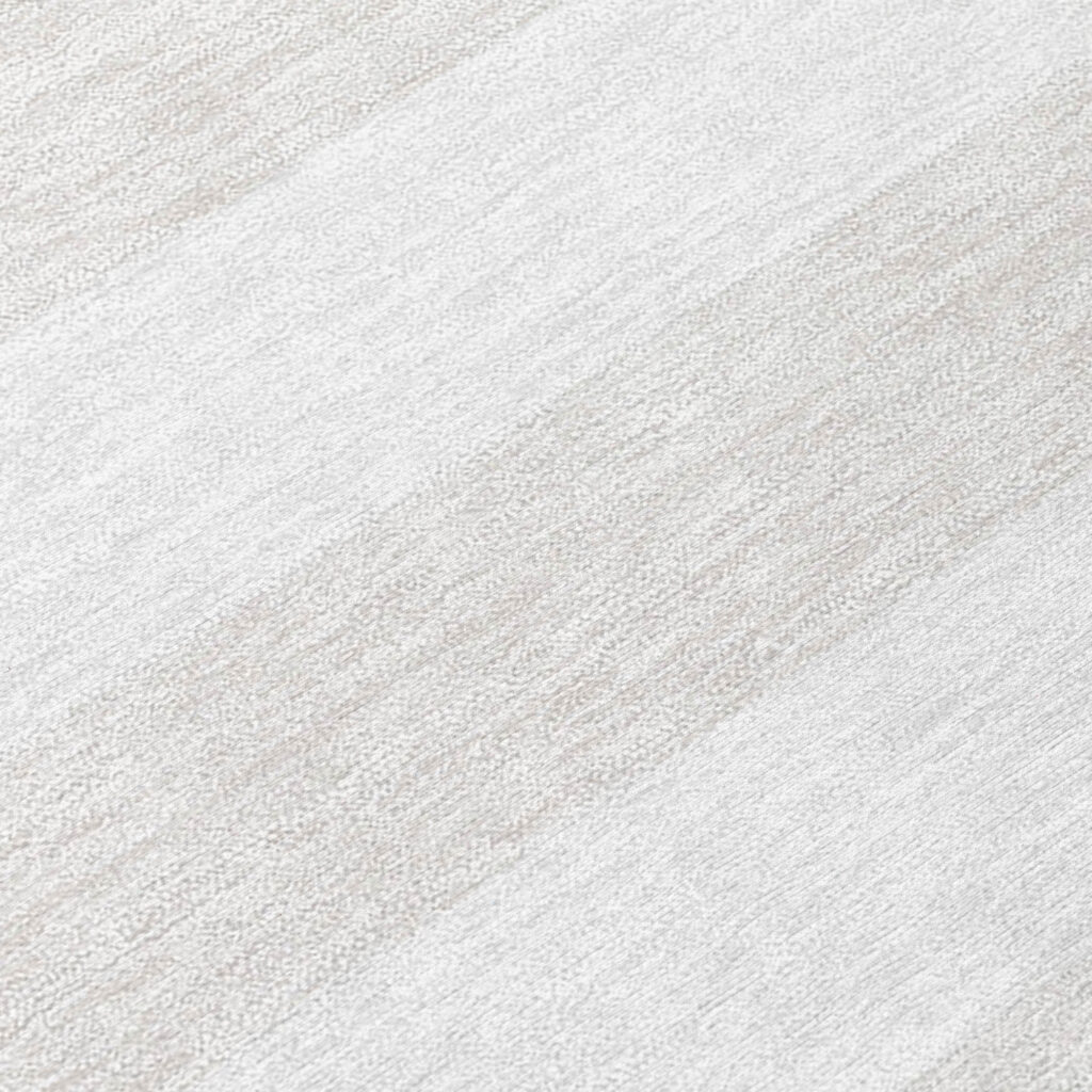 8' X 10' Ivory Striped Washable Indoor Outdoor Area Rug