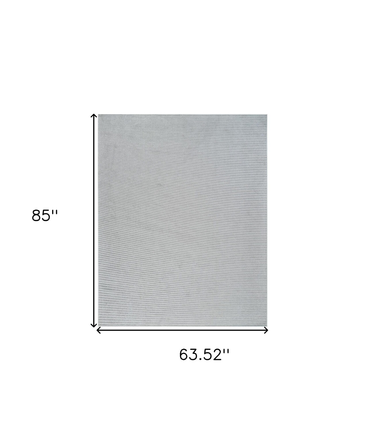 5' X 7' Cream and Beige Striped Distressed Indoor Outdoor Area Rug