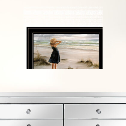 Black Dress 2 Black Framed Print Wall Art