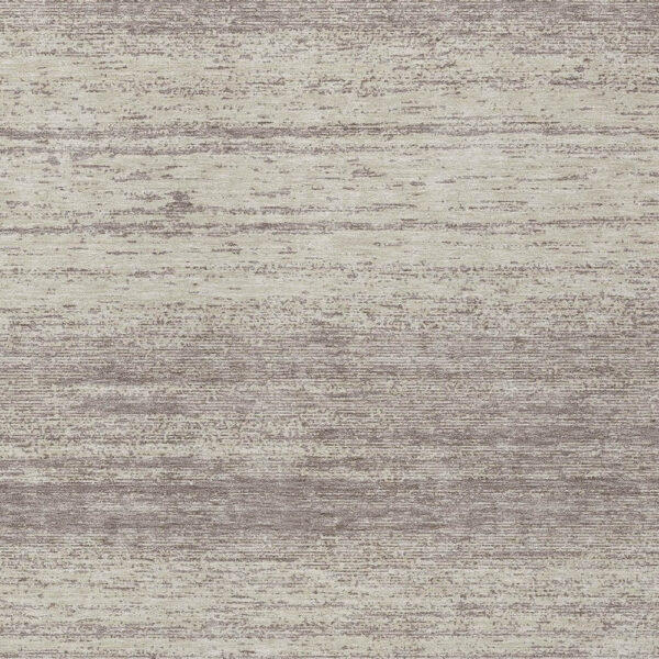 9' X 12' Taupe And Beige Striped Washable Indoor Outdoor Area Rug