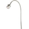 Brushed Steel Metal Led Adjustable Desk Lamp