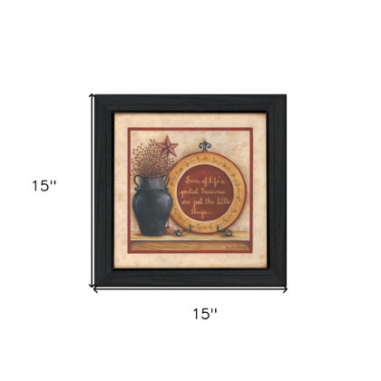 Greatest Treasures 4 Black Framed Print Wall Art