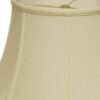 15" Ivory Drum No Slub Lampshade