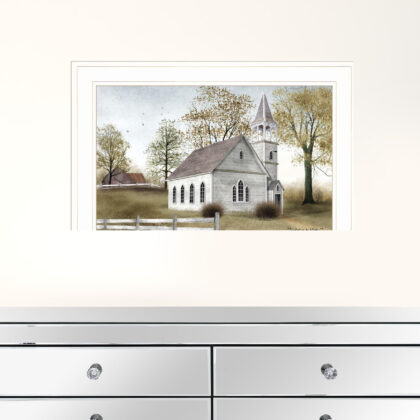 Sunday Go To Meetin 2 White Framed Print Wall Art