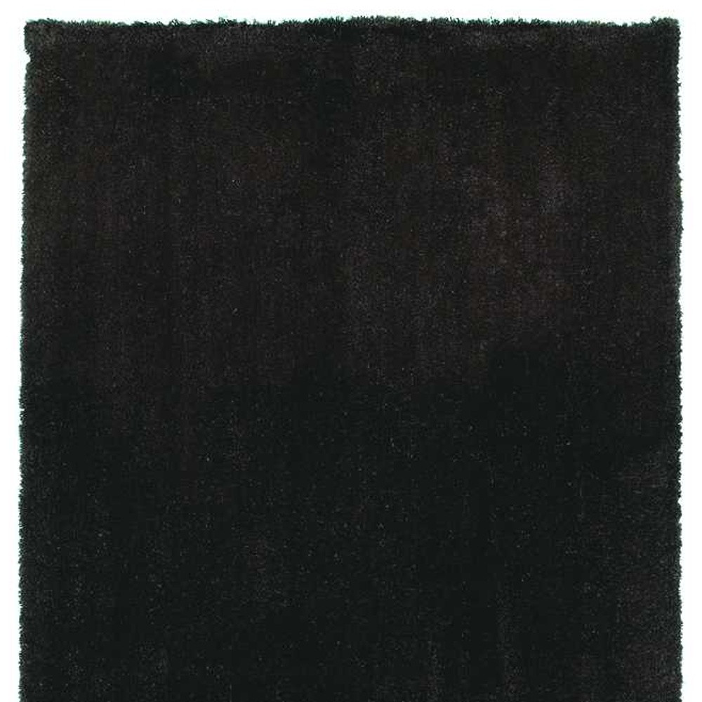 3'X5' Espresso Indoor Shag Rug