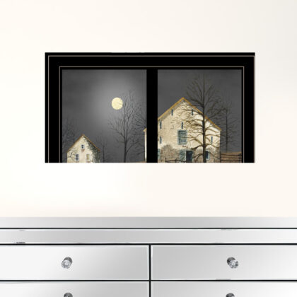 Still Of The Night 5 Black Framed Print Wall Art