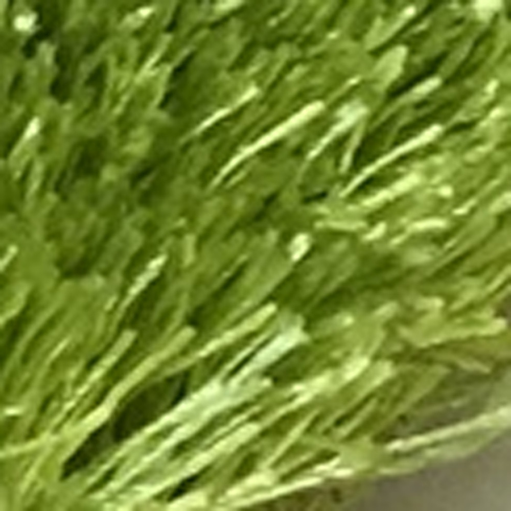 5' x 7' Lime Green Shag Hand Tufted Area Rug