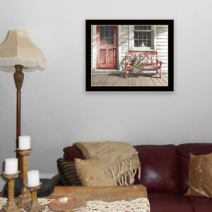 Fresh Cut Flowers 2 Black Framed Print Wall Art