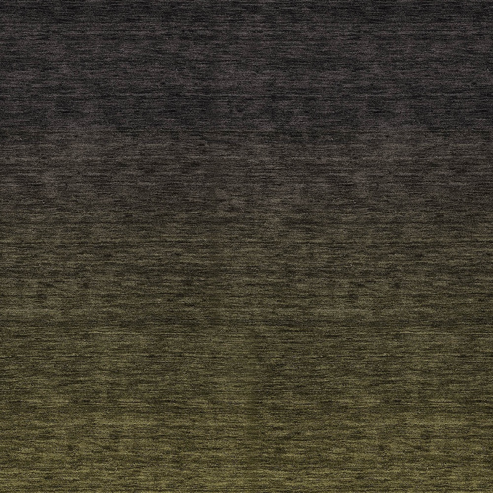 3' X 5' Olive Green And Charcoal Abstract Washable Indoor Outdoor Area Rug