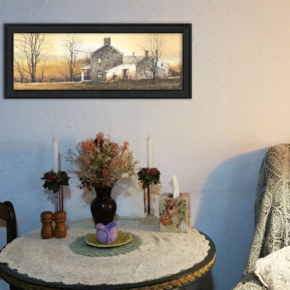 A New Day 2 Black Framed Print Wall Art