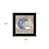 Farmhouse Blues I 1 Black Framed Print Wall Art